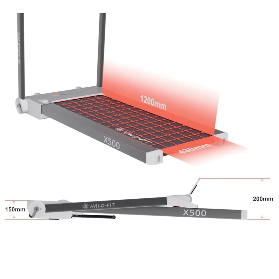 1 Bieżnia Elektryczna Domowa Składana X500 – 1–14 km/h 12 programów i automatyczne smarowanie. Mocna. 120kg