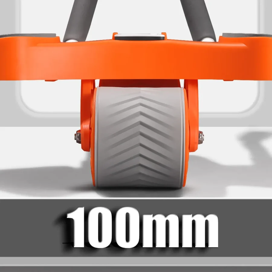 Kółko do ćwiczeń mięśni brzucha z matą i licznikiem