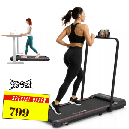 Bieżnia Eleltryczna Domowa Skladana na płasko Halo-Fit Blade Okazja. Zniżka. Tanio