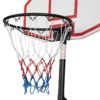 Zestaw Kosz do koszykówki ze regulowanym stojakiem piłka i pompka w zestawie