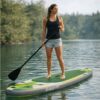 Deska SUP pompowana Halo-Fit 335cm zielona z wiosłem i pompką