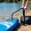Deska SUP 335cm niebieska pompowana stabilna i trwała dla początkujących Halofit