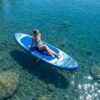 Deska SUP 335cm Niebieska pompowana z wiosłem i pompką cały zestaw