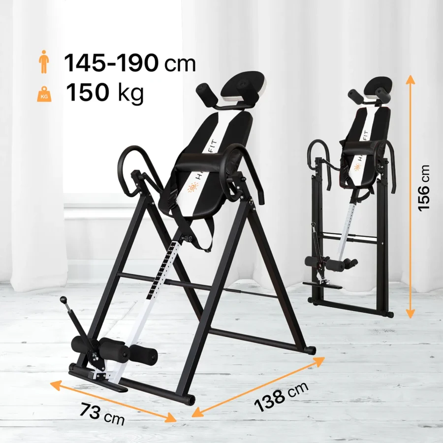 Ławka Grawitacyjna Inwersyjna Czerwona do 150 kg