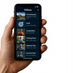 Bieżnia bez poręczy z aplikacją FitShow