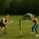 zestaw do badmintona i pickleballa