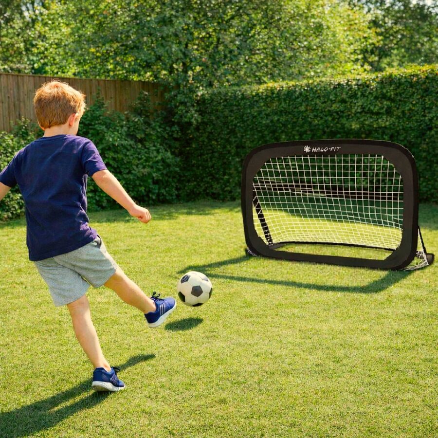 Bramki Piłkarskie Samorozkładające Do Piłki Nożnej zestaw 2 Szt Bramki Piłkarskie Samorozkładające Do Piłki Nożnej zestaw 2 Szt