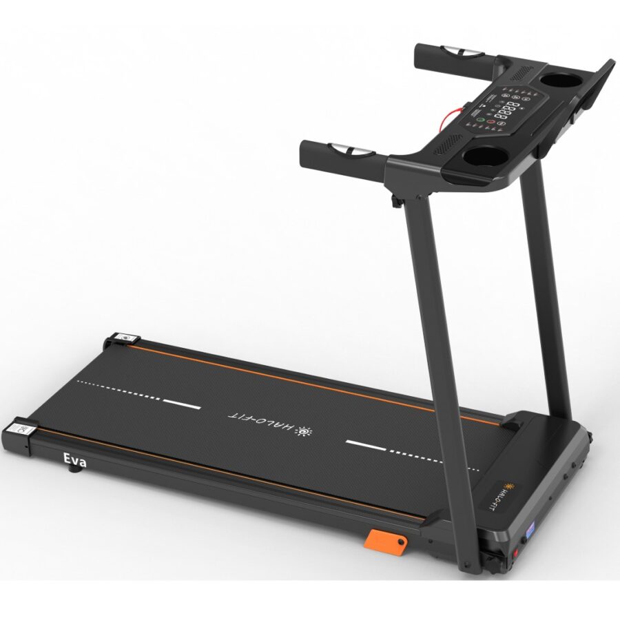 Bieżnia HaloFit Eva cujniku pulsu Aplikacja Fitshow Bieżnia domowa składana HaloFit Eva 12kmh FitShow Czujniki pulsu